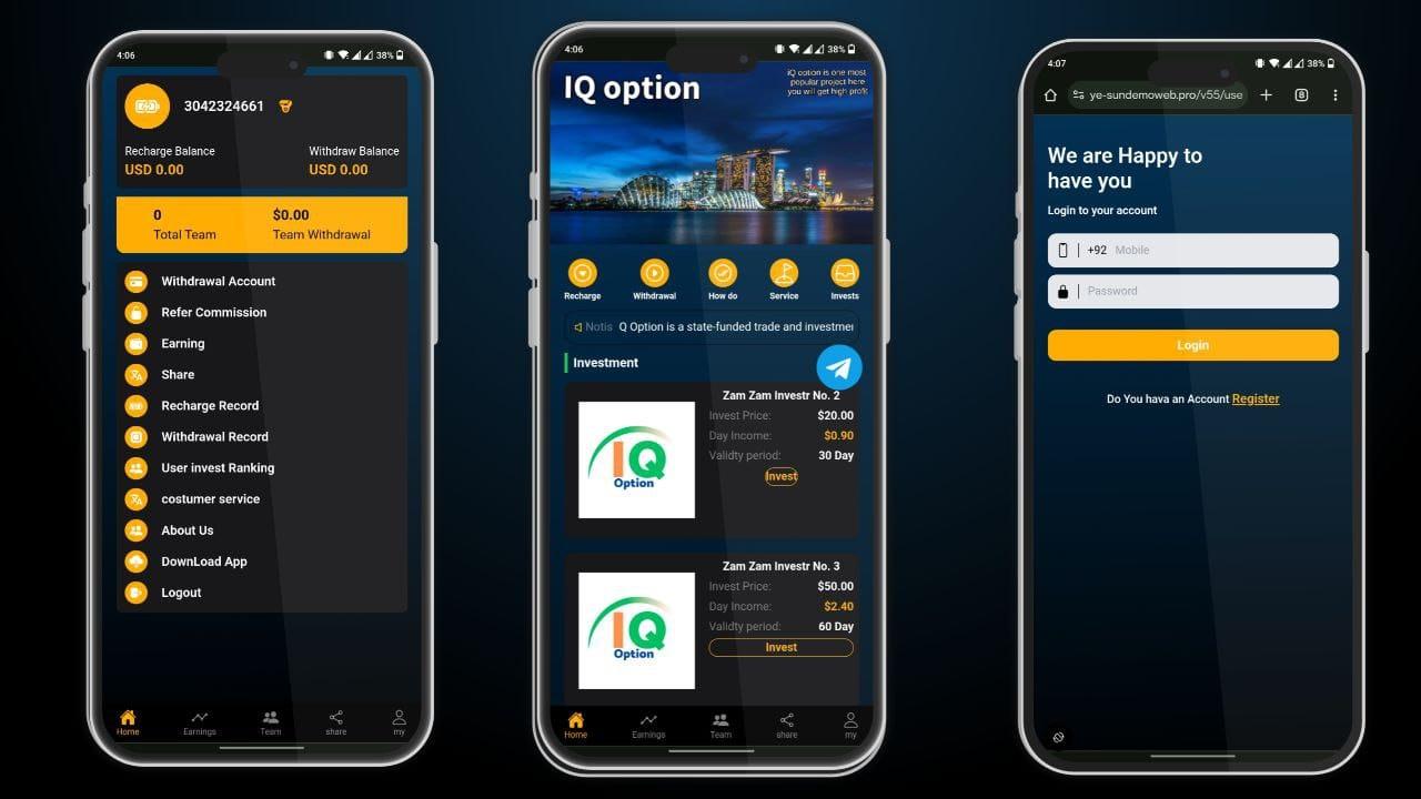 IQ Option Invest