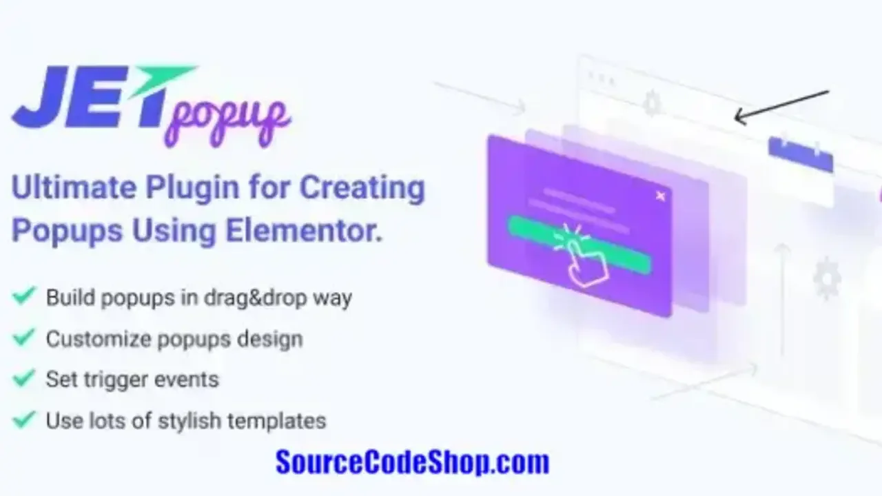 JetPopup v2.0.8 | Popup Addon for Elementor Module Free Download