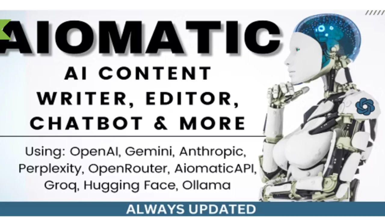 AIomatic v2.1.7 Automatic AI Content Writer Free Download