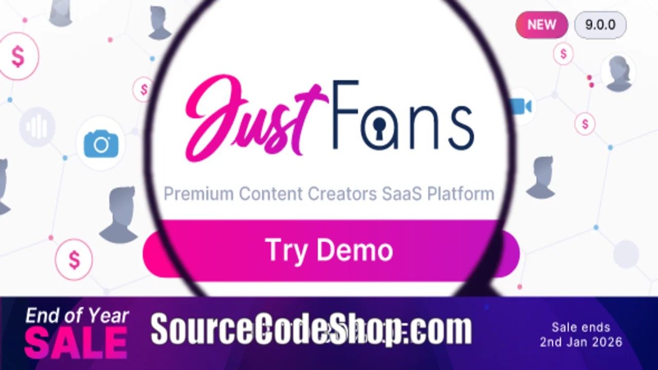 JustFans v9.5.1 - Premium Content Creators SaaS Platform - Nulled