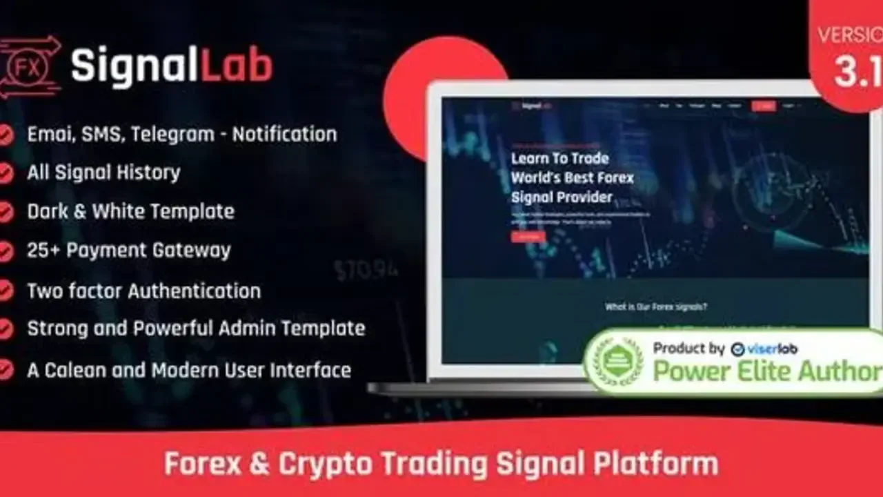 SignalLab v3.1 Nulled – Forex and Crypto Trading Signal Platform