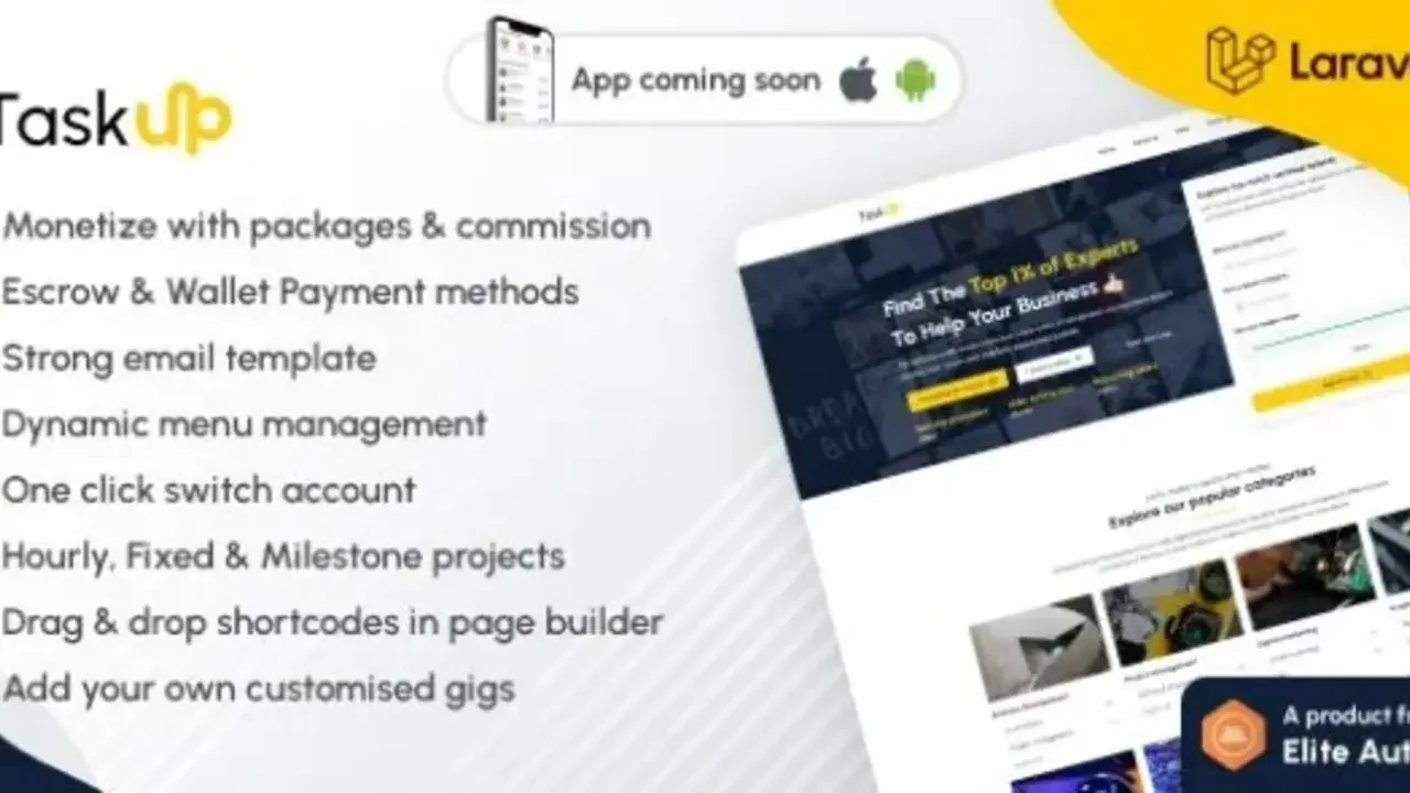 Taskup v1.4 * A Freelance and Service Finder Marketplace PHP Script Free Download
