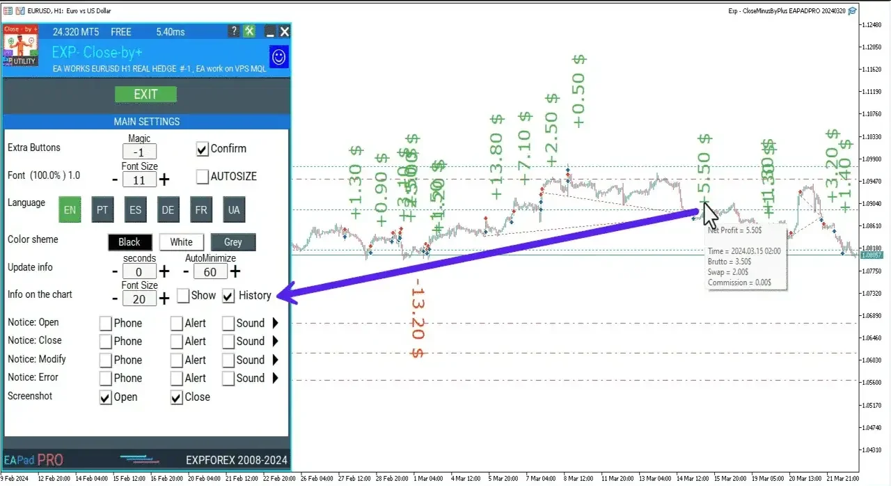 Download EA TickSniper Scalper Free Advanced Tick Trading Robot for MT4 & MT5