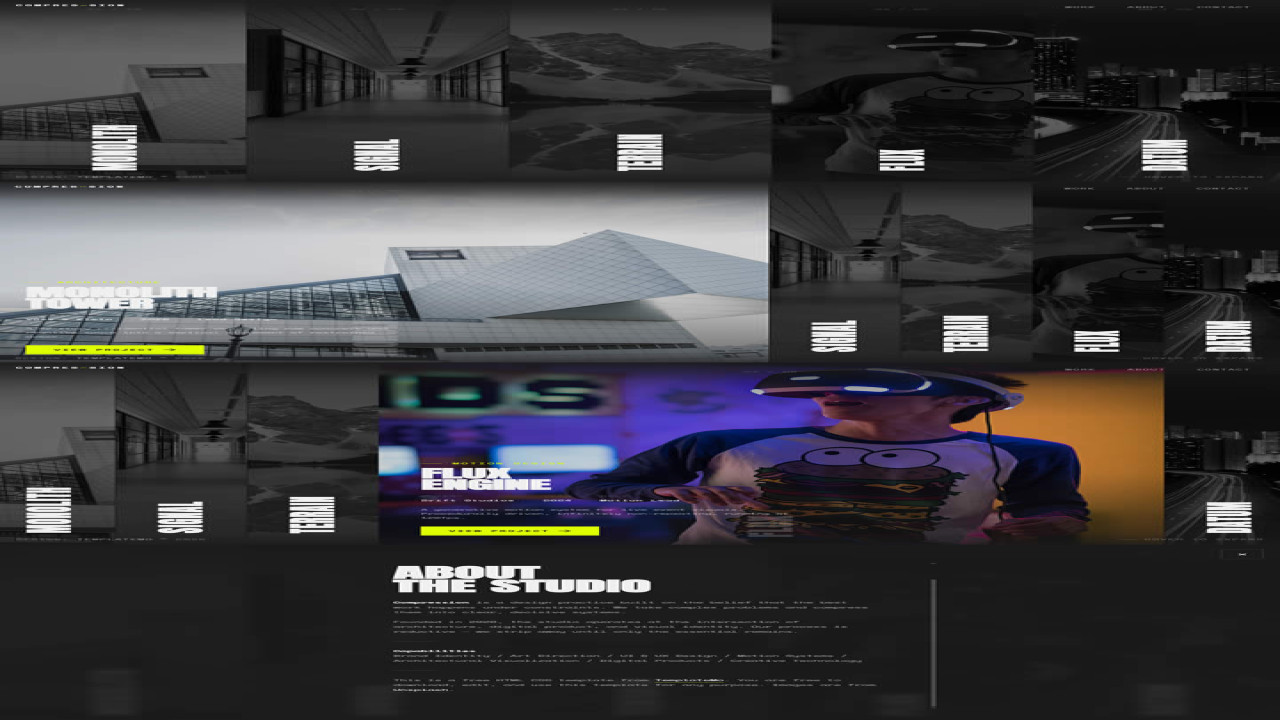 Compression - Free Website Template