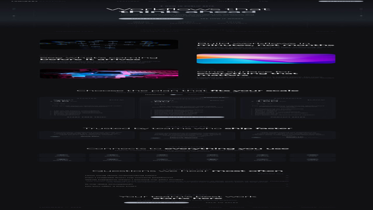 Luminary - Free Website Template