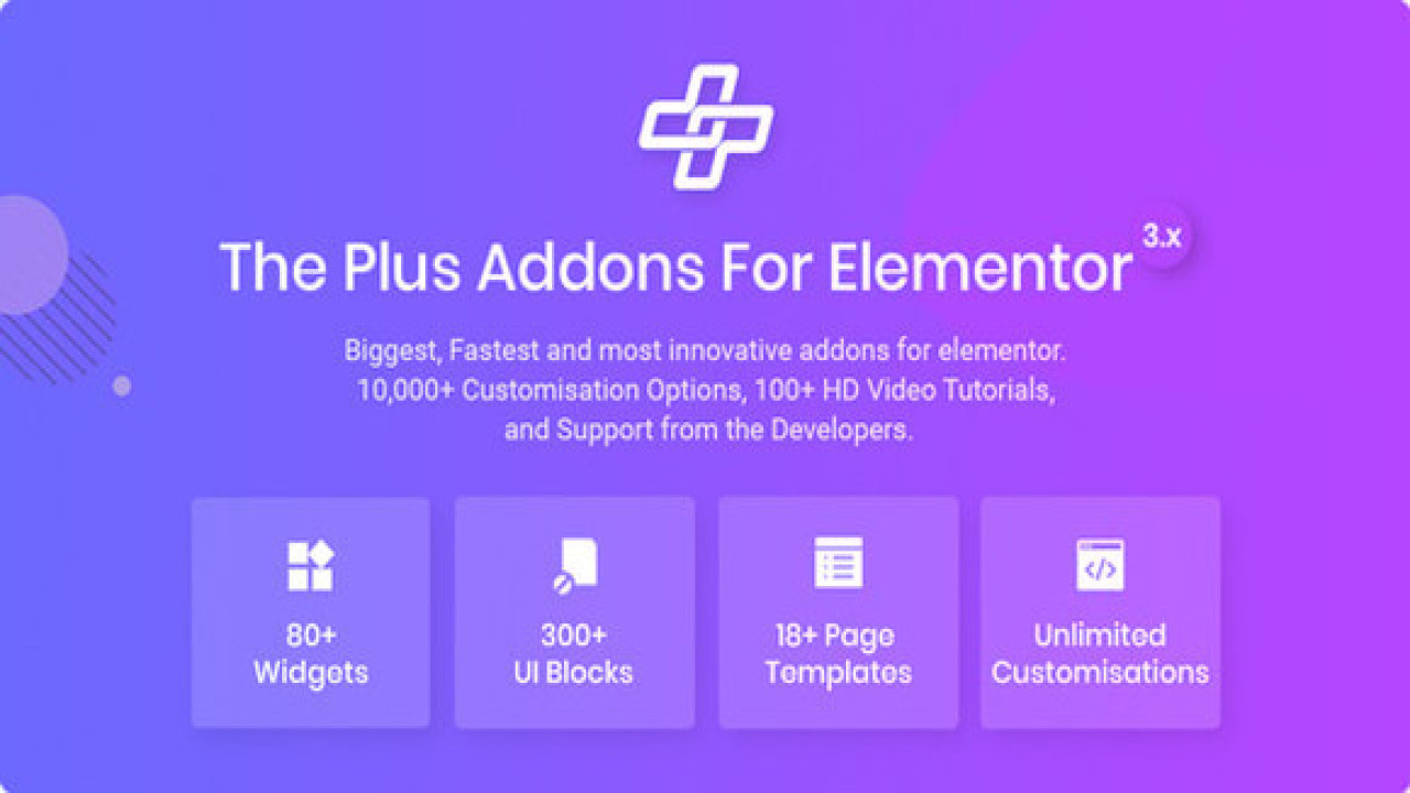 The Plus v6.5.0 – Addon for Elementor Page Builder WordPress Plugin