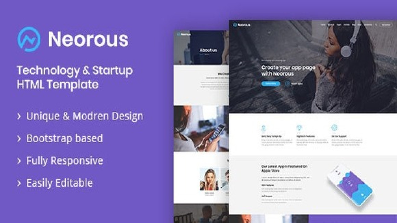 Neorous – SaaS, Software & Digital Agency Template