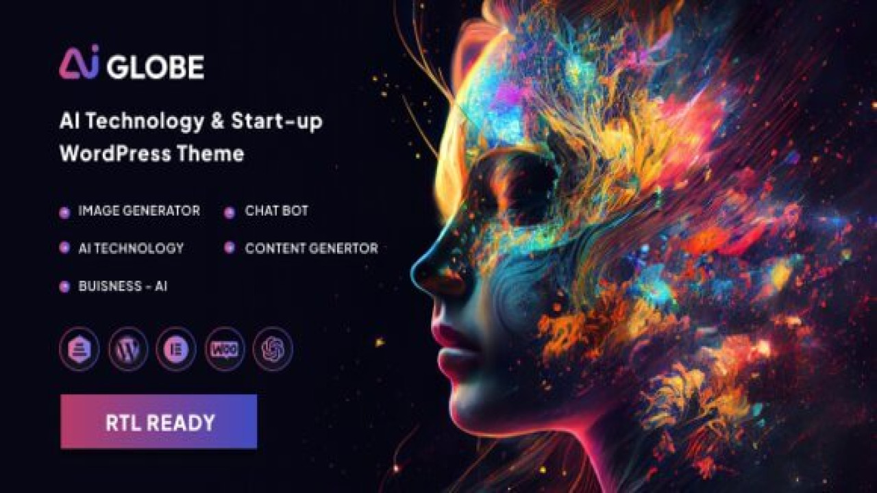 AI Globe v1.0.9 – Artificial Intelligence Startup & Technology WordPress Theme