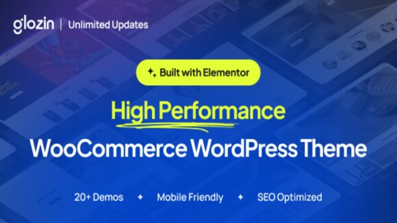 Glozin v2.0.1 – Multipurpose WooCommerce WordPress Theme