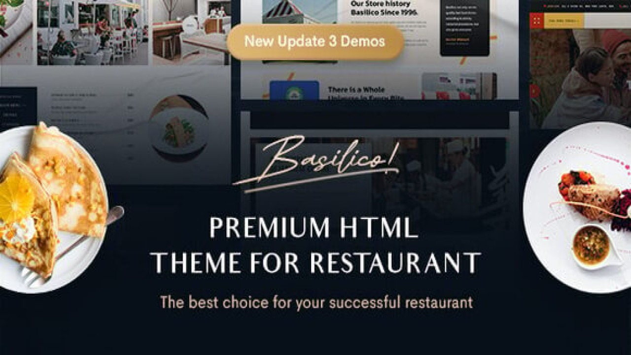 Basilico – Restaurant HTML Template