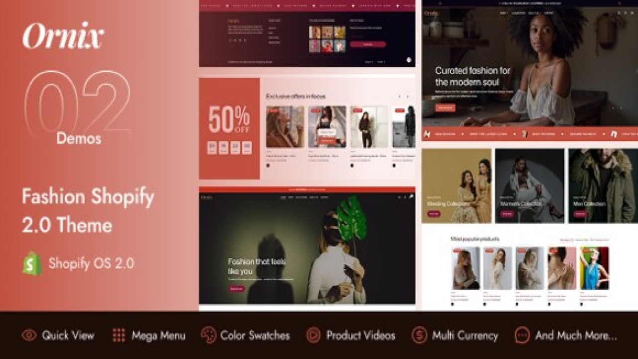 Ornix – Fashion Shopify 2.0 Theme
