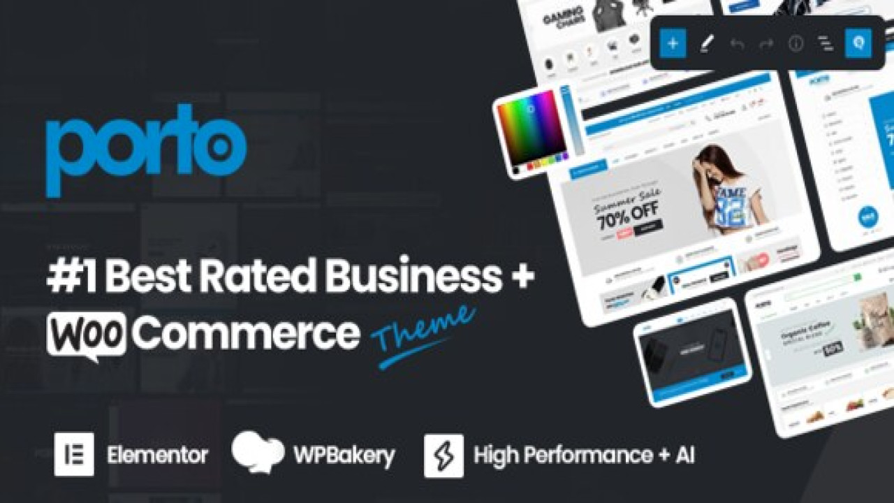 Porto v7.9.4 – AI Powered WordPress Website & Shop Builder Theme