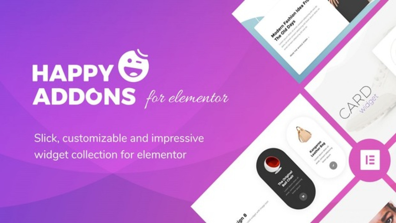 Happy Elementor Addons Pro v4.0.0 – WordPress Plugin