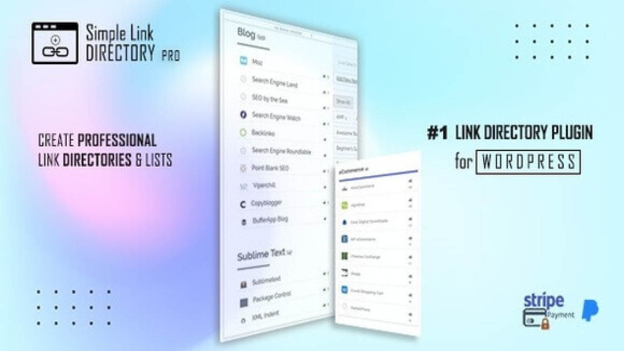 Simple Link Directory Pro v15.1.6 – WordPress Plugin