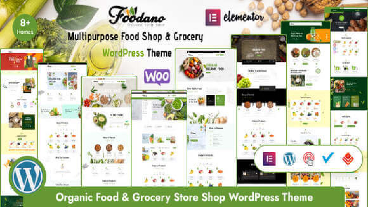 Foodano v1.2.2 – Food Shop & Marketplace WordPress Theme